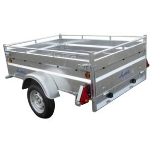 Rimorchio Robust 39350 – sponde in acciaio Lider