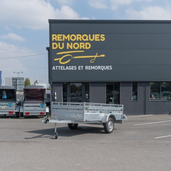 Rimorchio Robust 40393 – sponde in acciaio Lider