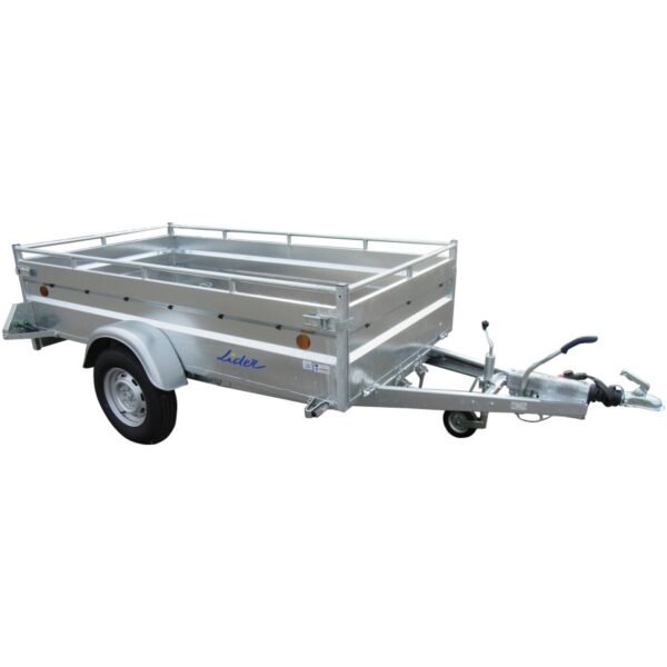 Rimorchio Robust 34392 – sponde in acciaio Lider