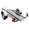 Rimorchio portamoto KXL150 con blocco ruota (PTT 500 kg) MIL Remorques