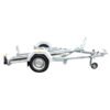 Rimorchio portamoto KXL150 con blocco ruota (PTT 500 kg) MIL Remorques