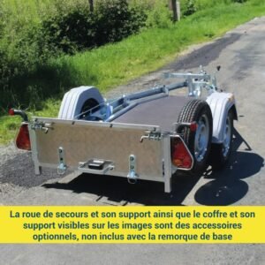 Rimorchio portamoto per scooter MP3 MIL Remorques