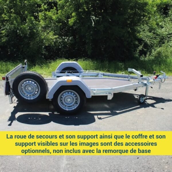 Rimorchio portamoto per scooter MP3 MIL Remorques
