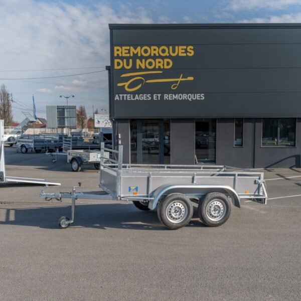 Rimorchio R252 grigio PTT 750 kg BW Remorques