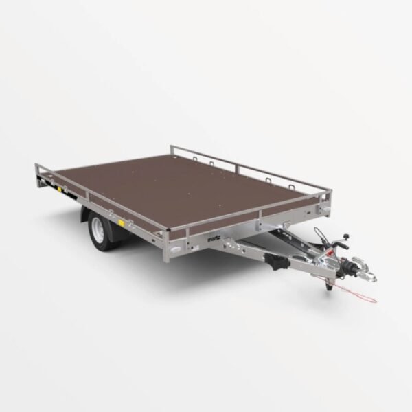 Rimorchio pianale per minicar, quad, SS o moto Martz